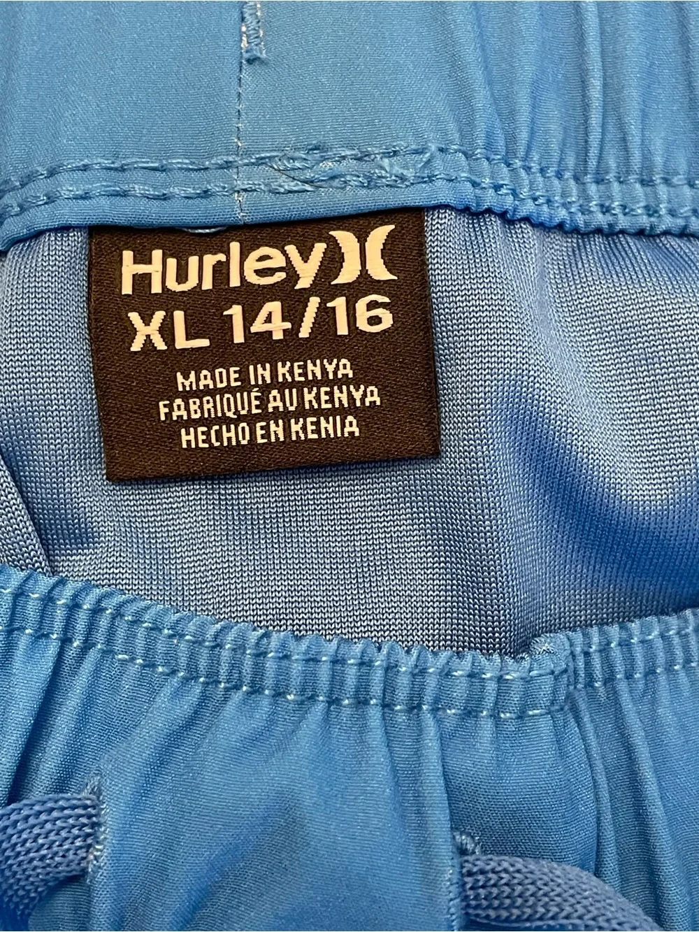 Hurley Blue to Green Ombre Boy’s Swim Trunks